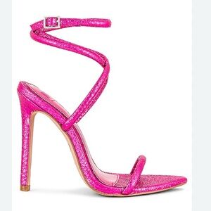 JLO Heels stiletto STAR Lollipop pink 6.5 NEW